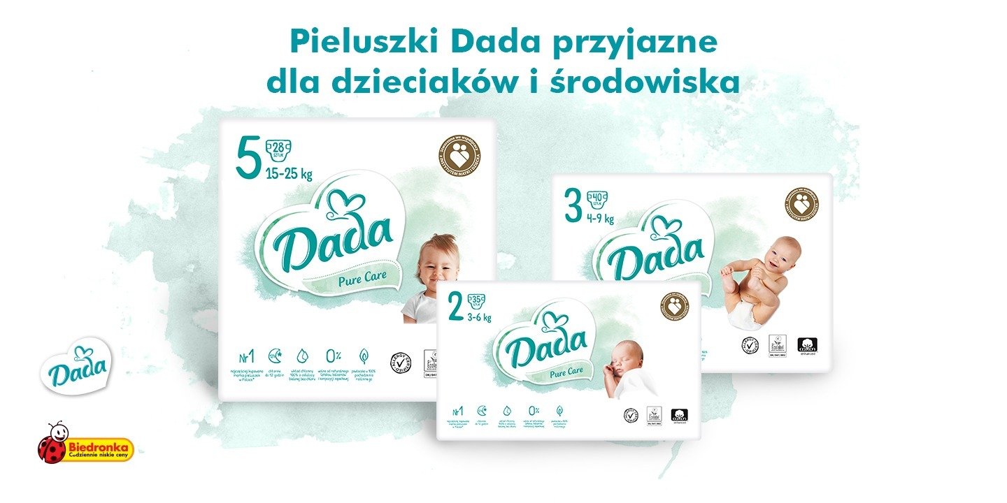 koszt pieluszek dada a pampers