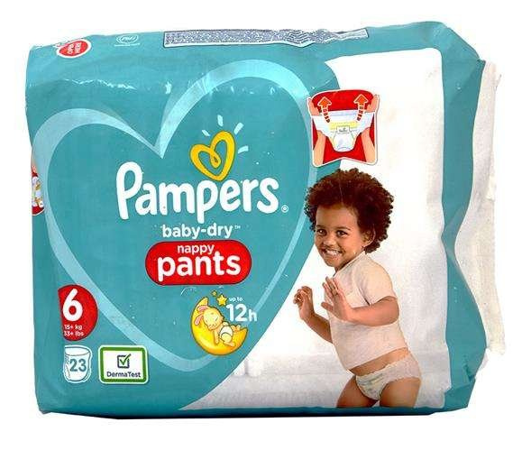 pampers pieluchy rozmiar