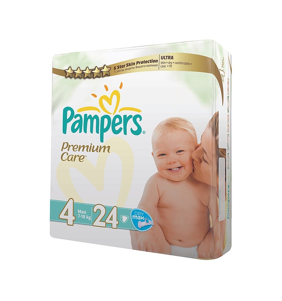 pampers premium care logo vector