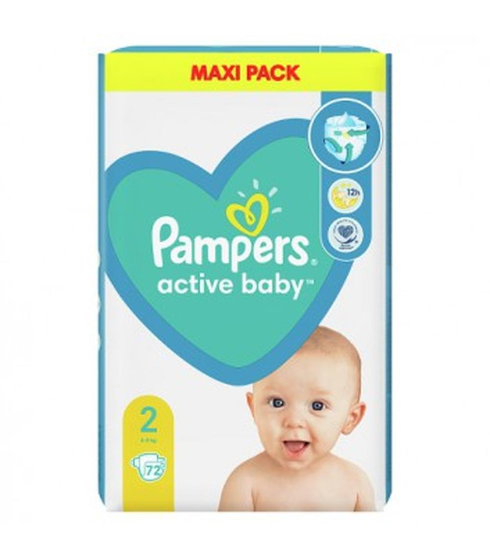 pampers active baby 3 52 sztuki