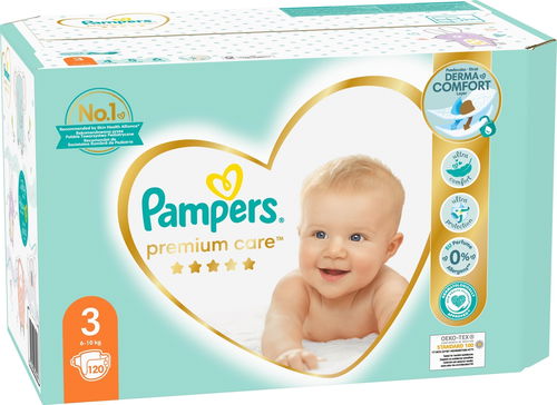 pampers premium care 2 mini 3-6kg 80szt