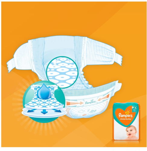 pampers activ baby 17 sztuk