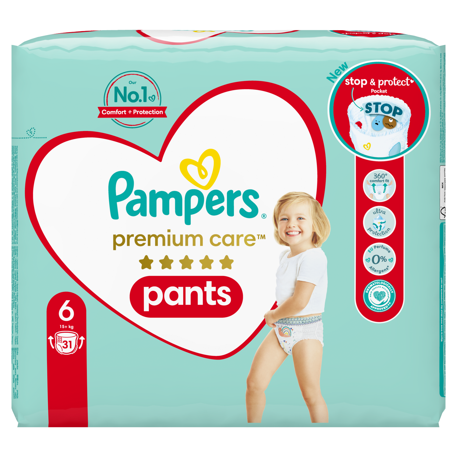 pampers 4 132 szt