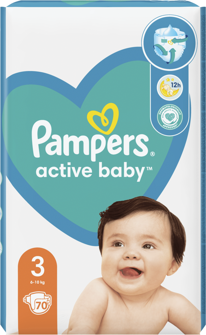 pampers pieluszki 2 new baby dry mini 3-6kg