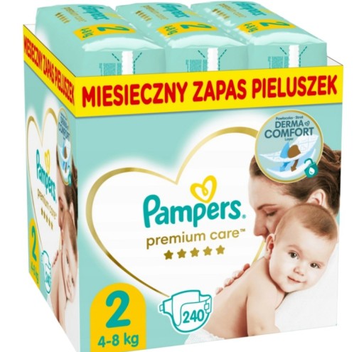 mega paka pampersy pampers 1 allegro