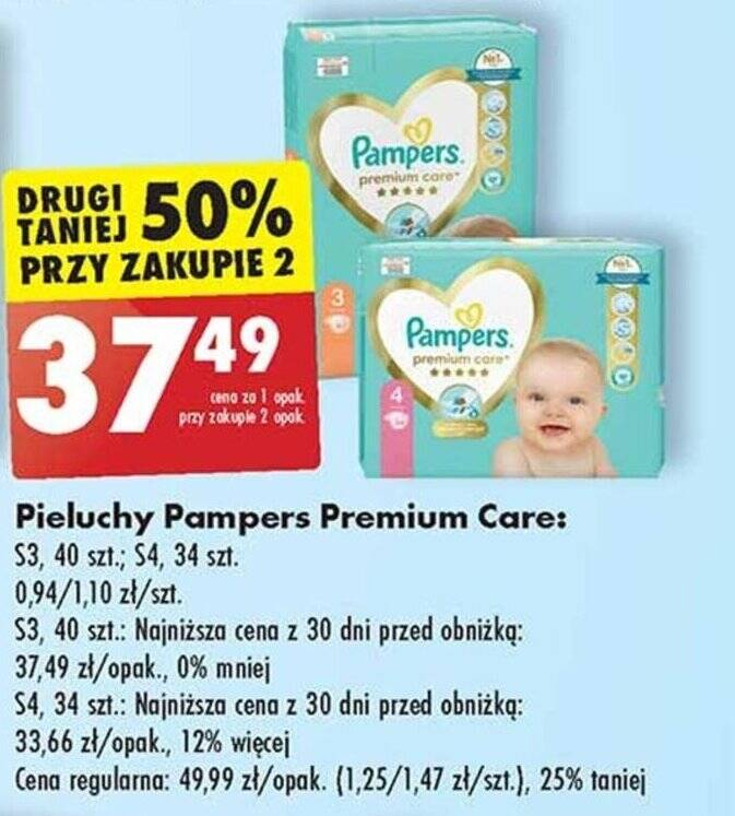 pieluchy pampers klasyczne