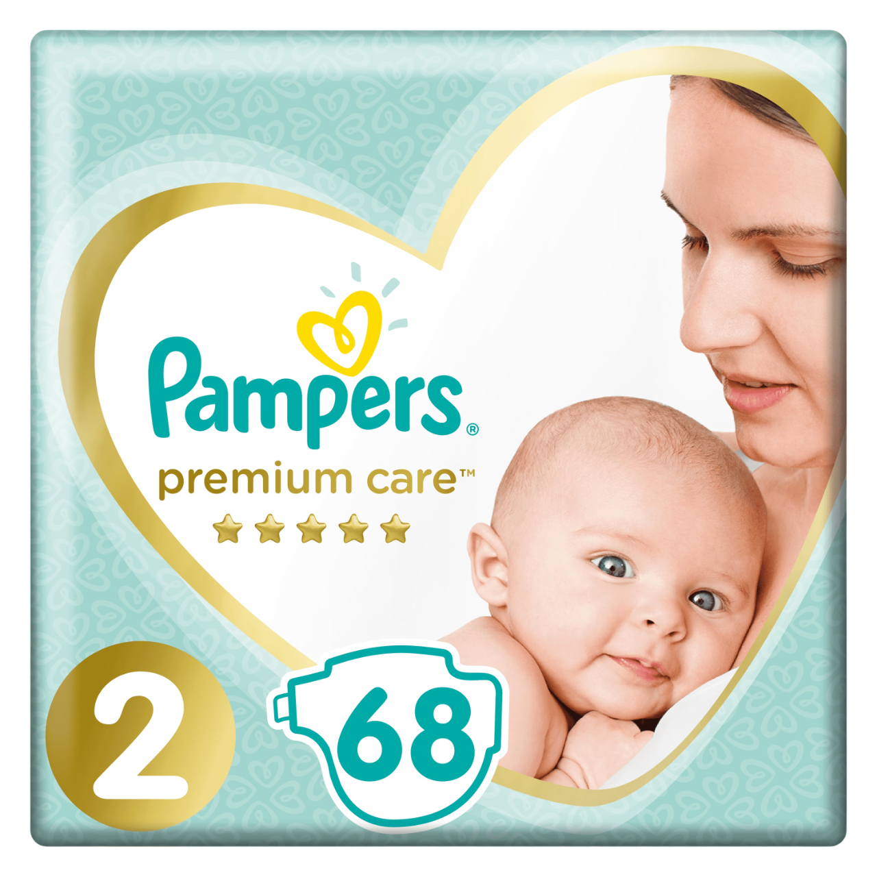 pampers size chart in kg india