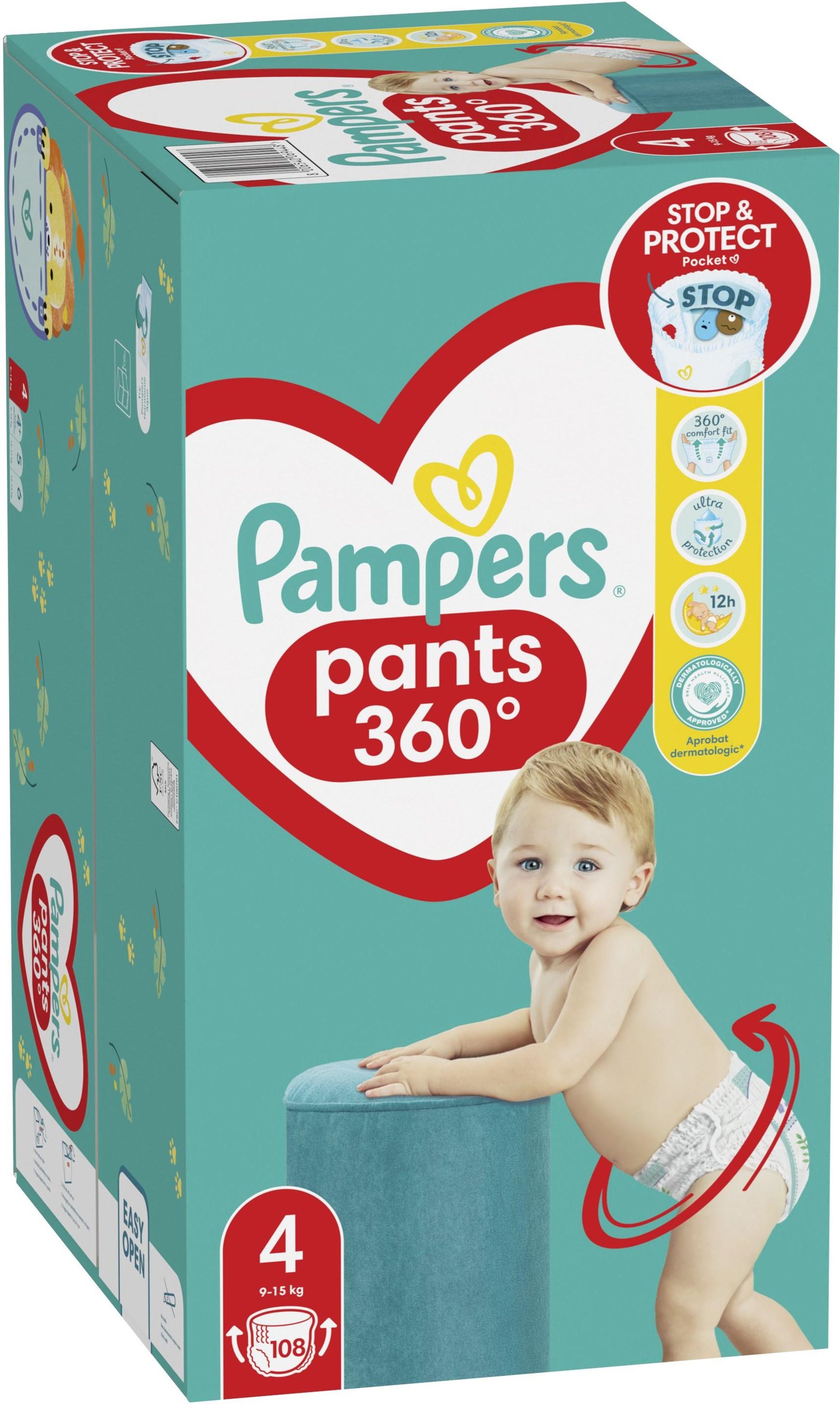 biedronka pampers pieluchomajtki 5