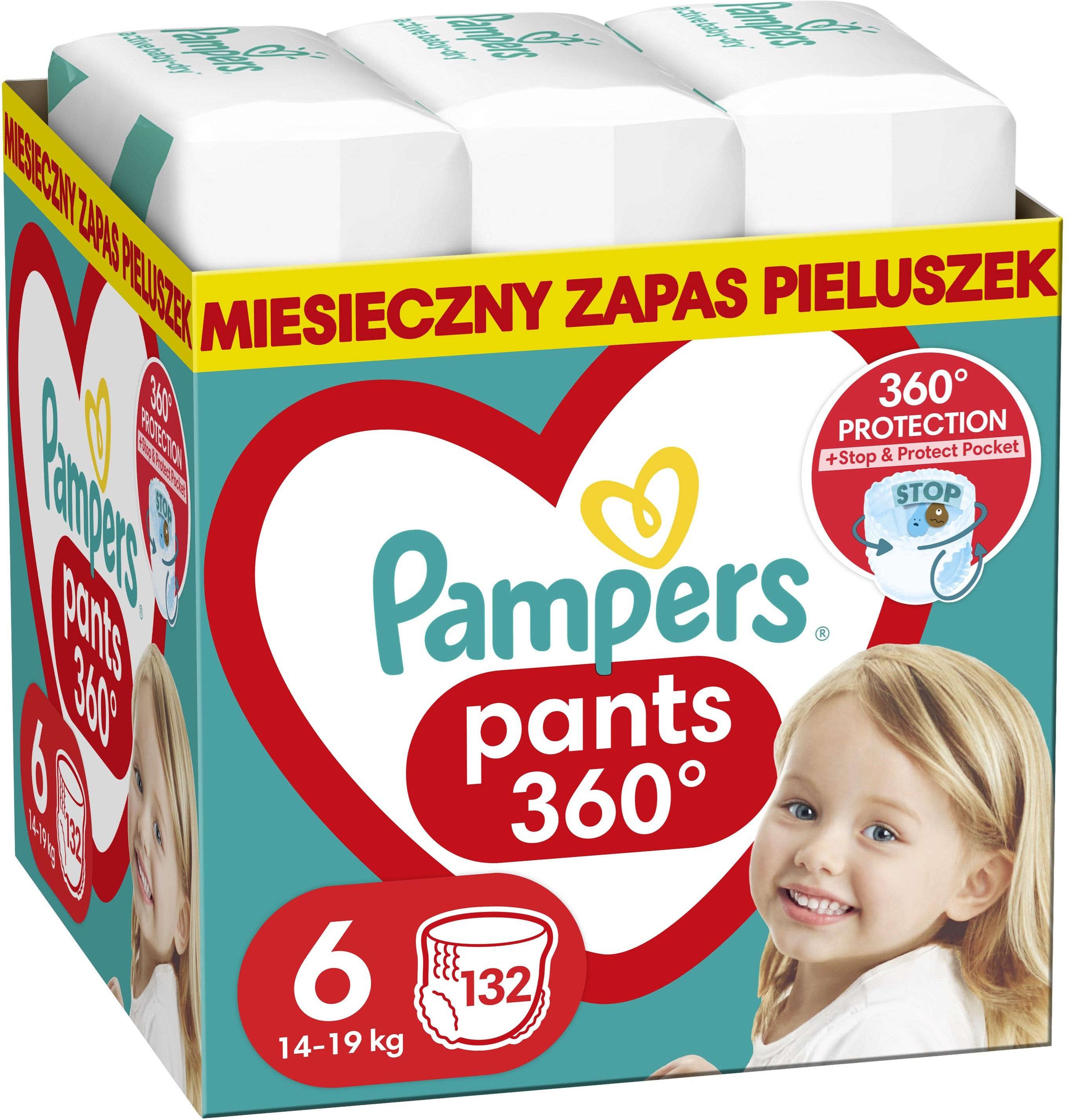 miesięczny zapas pieluszek pampers