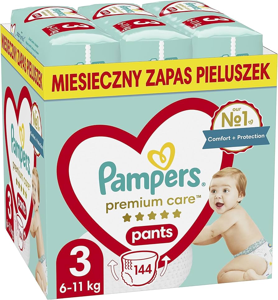 pielichomajtki pampers 3