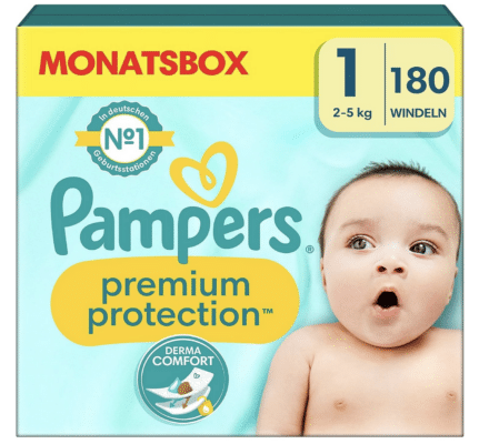 pampers premium care 1 new born 2 mini 146sztuk