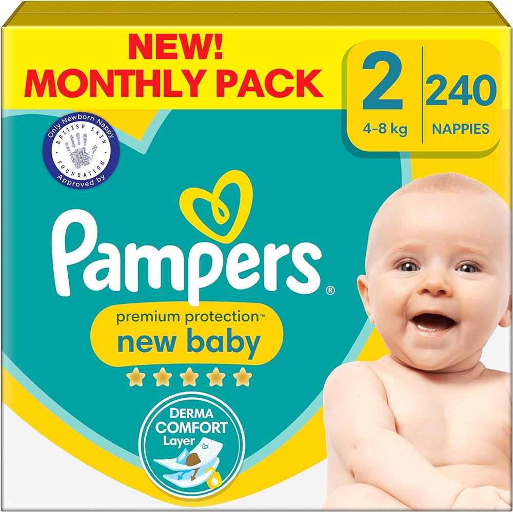 pampers 4 34szt