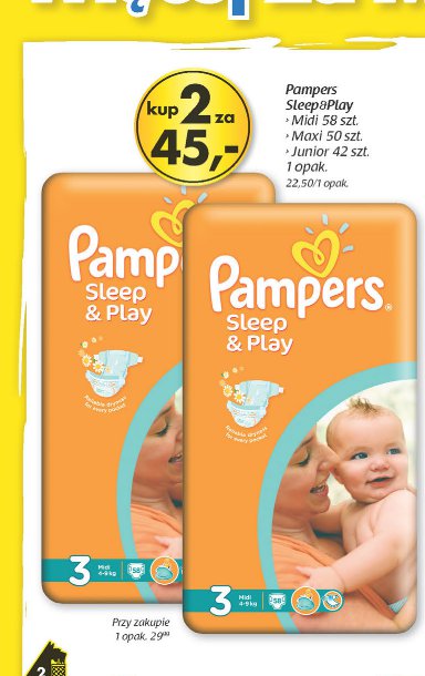 hebe lista sklepiw promocja pampers