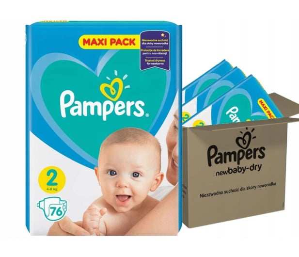 pampers new baby pieluchy rozmiar 1 newborn ceneo