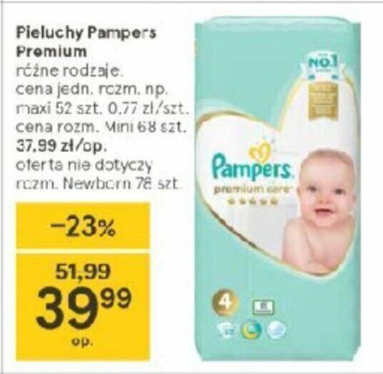 pampers premium care 5 mega box