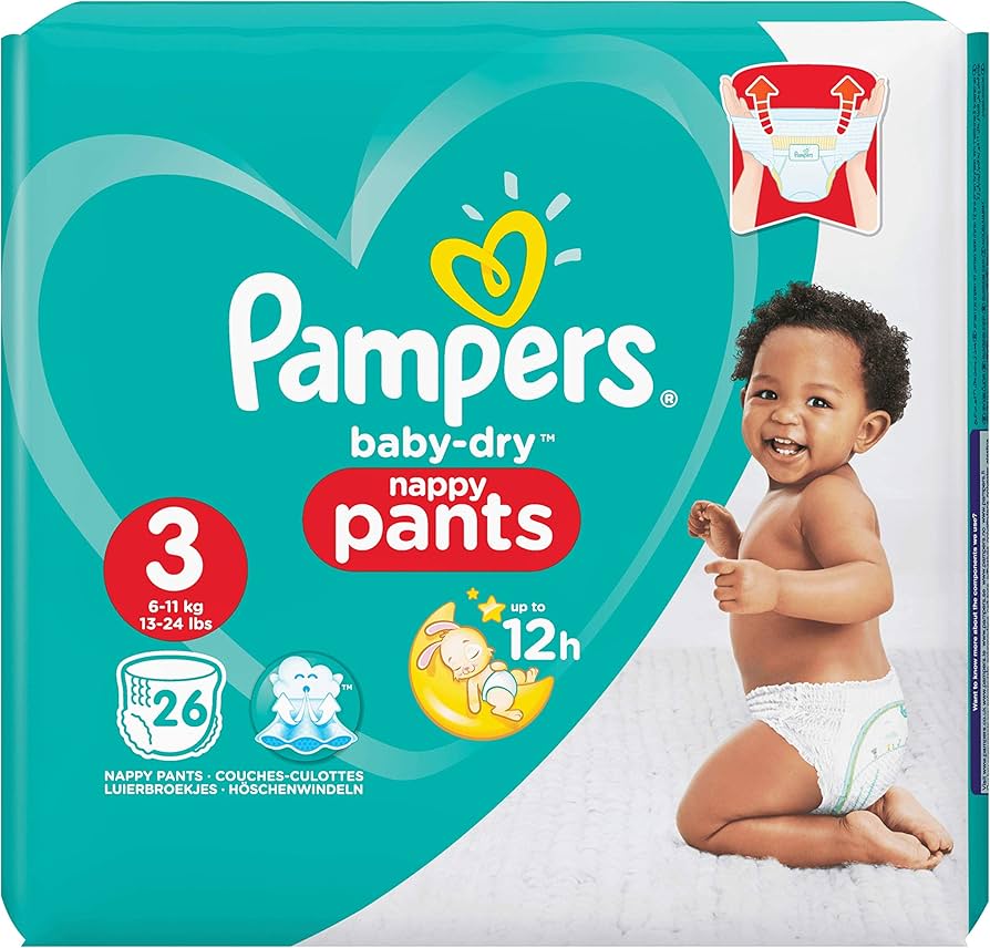 pieluchomajtki pampers 5 40szt