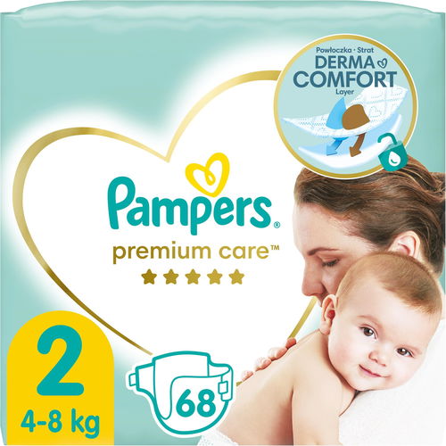 biedronka pieluchomajtki pampers mega