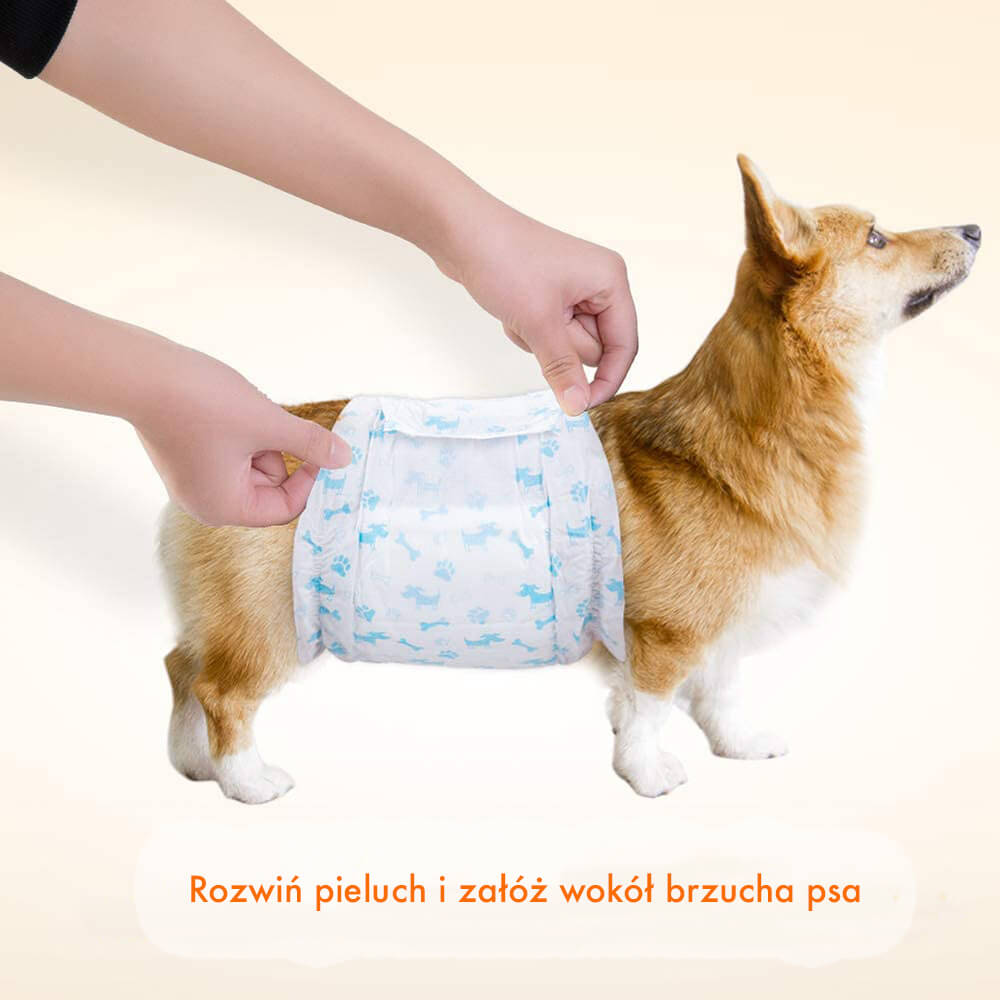 pampers mokre spodnie