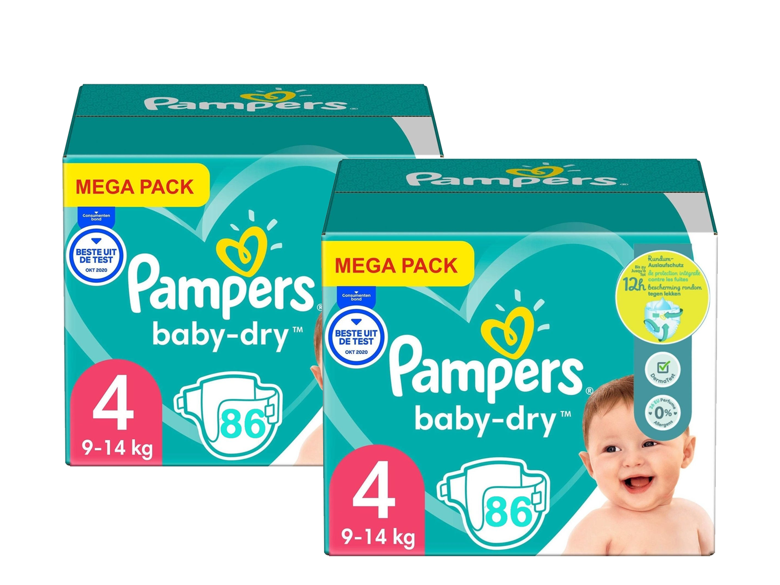 pampers pants 4 104szt