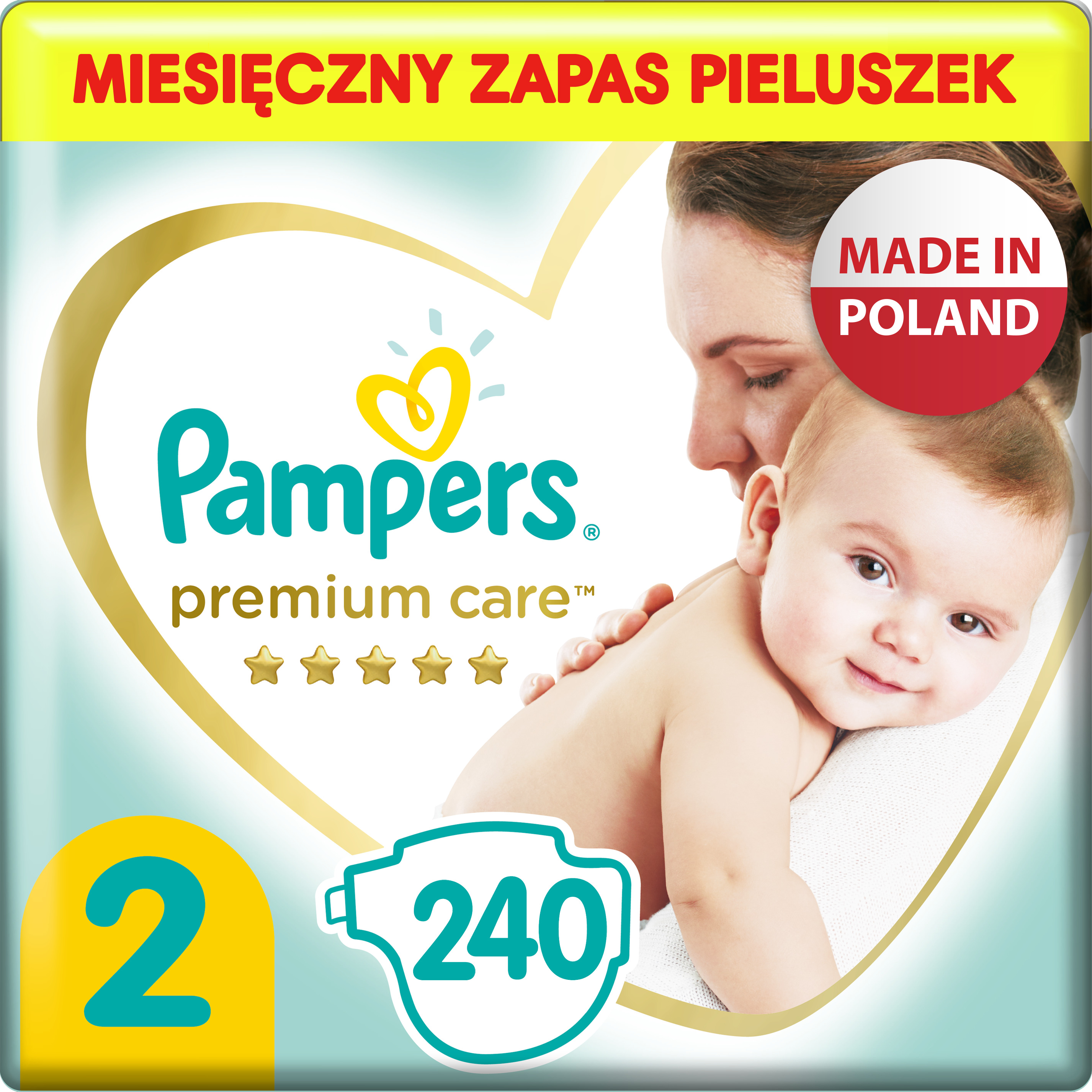 pampers premium care 1 duze pudla