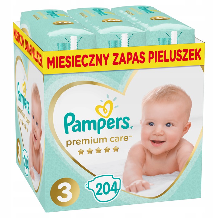 pieluchy pampers premium care 1 newborn pieluchy 2 mini 168szt