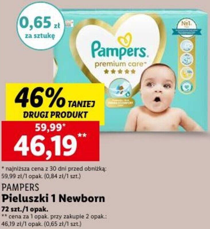 pampersy pampers r2 144 szt cena