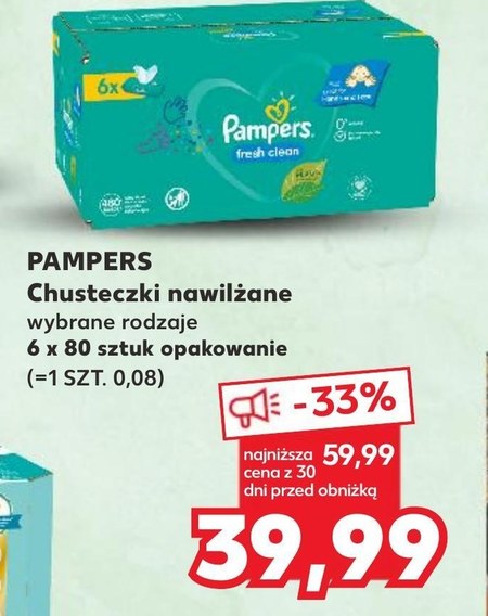 pampers sleep and play 4 promocja kaufland