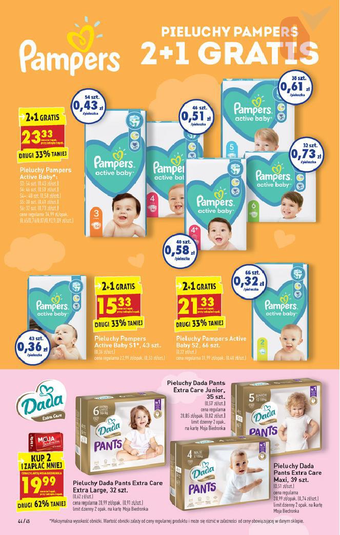 pieluch pampers premium care chlor