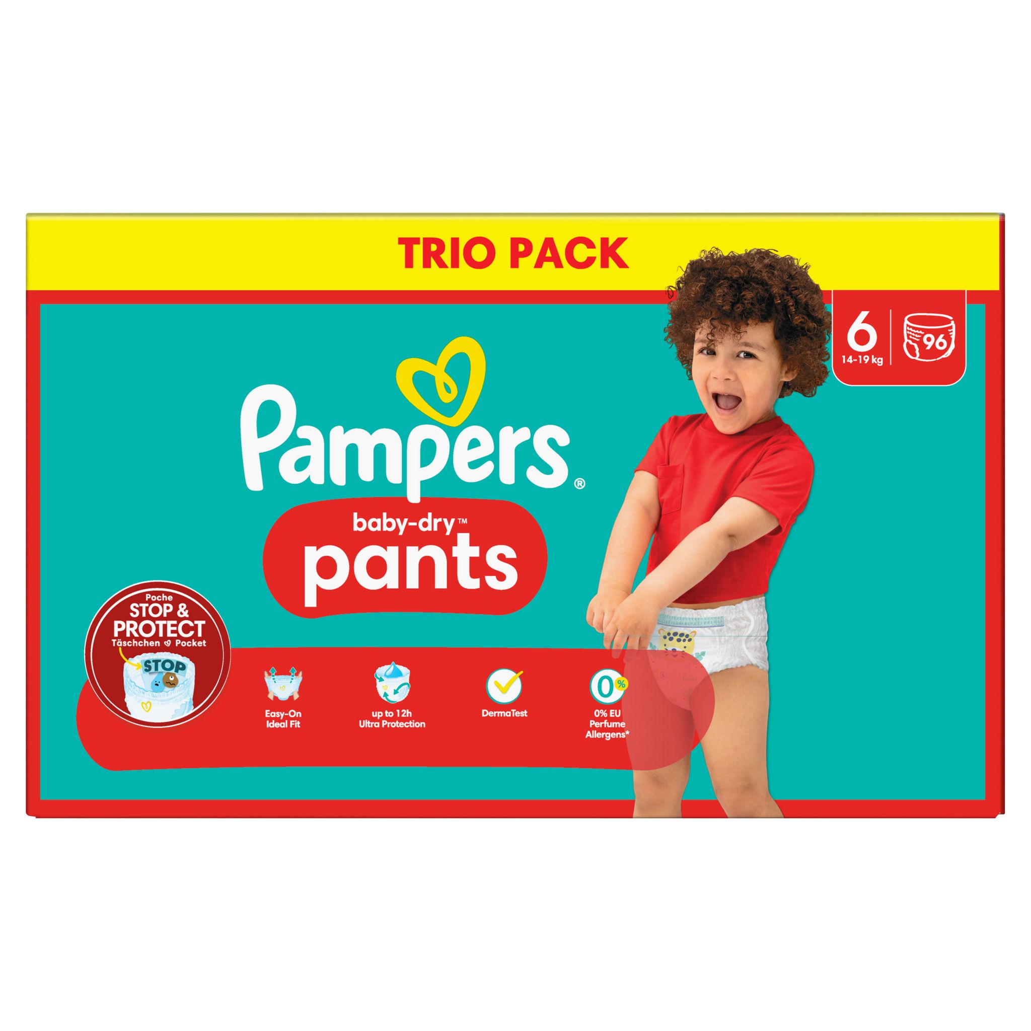 odparzenia po pampers pants