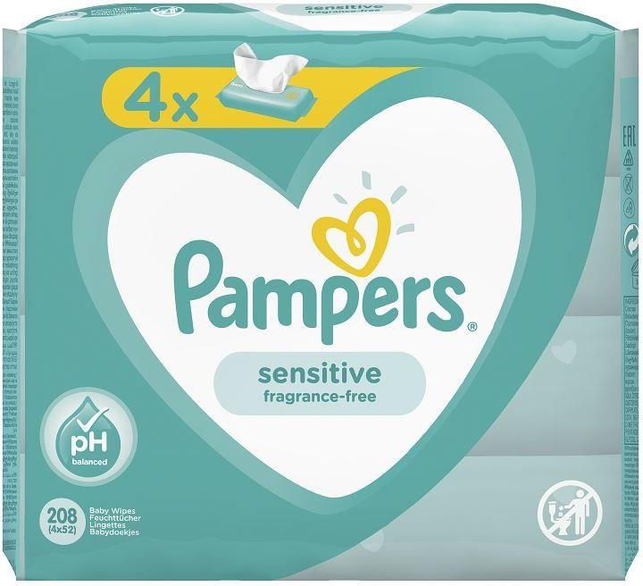 chusteczki pampers sensitive blix