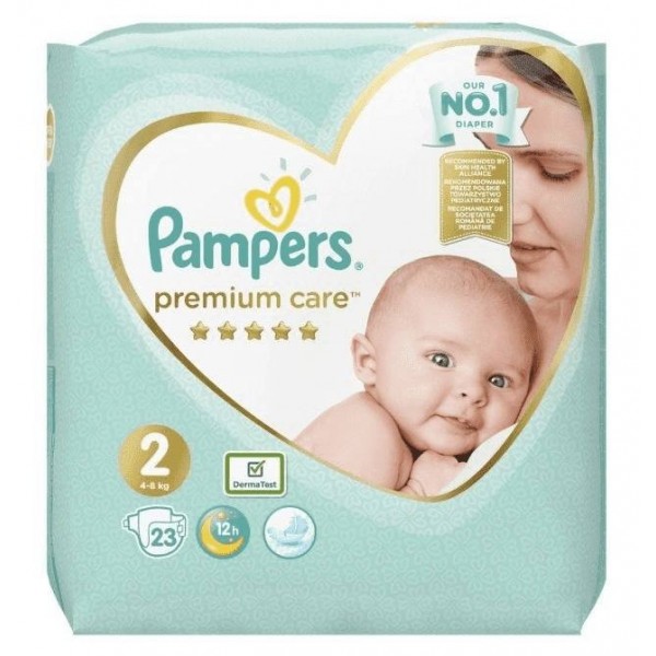 pieluchy pampers cena za sztukę