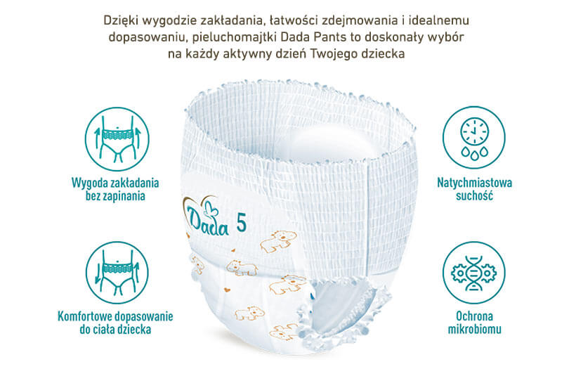 wersalka pampers