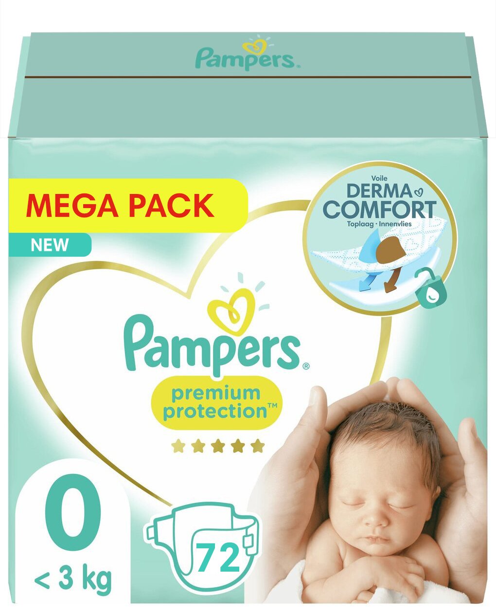 pampers sensitive sklad