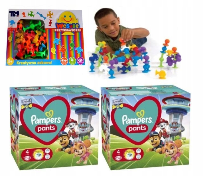 pampers 4 rodzaje