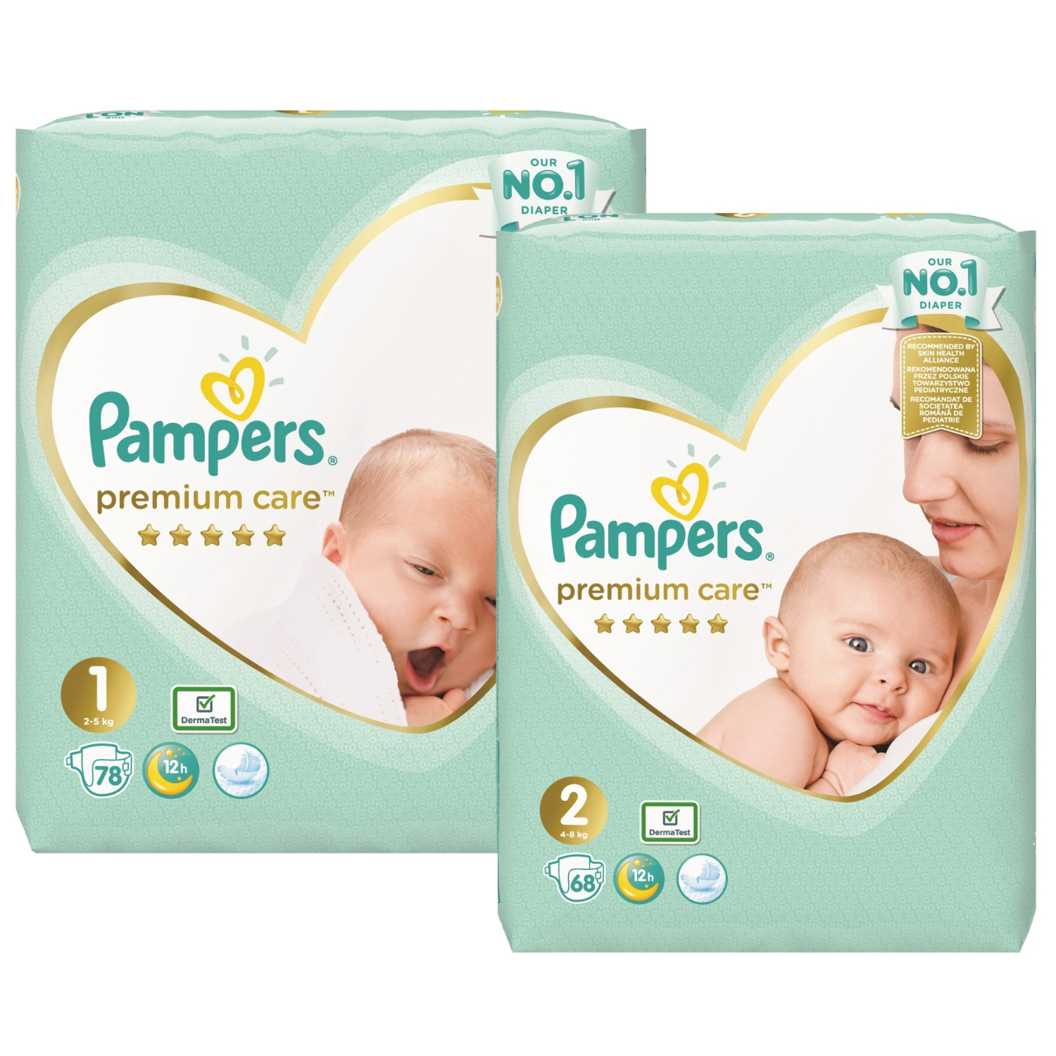 pieluchomajtki pampers premium care 3