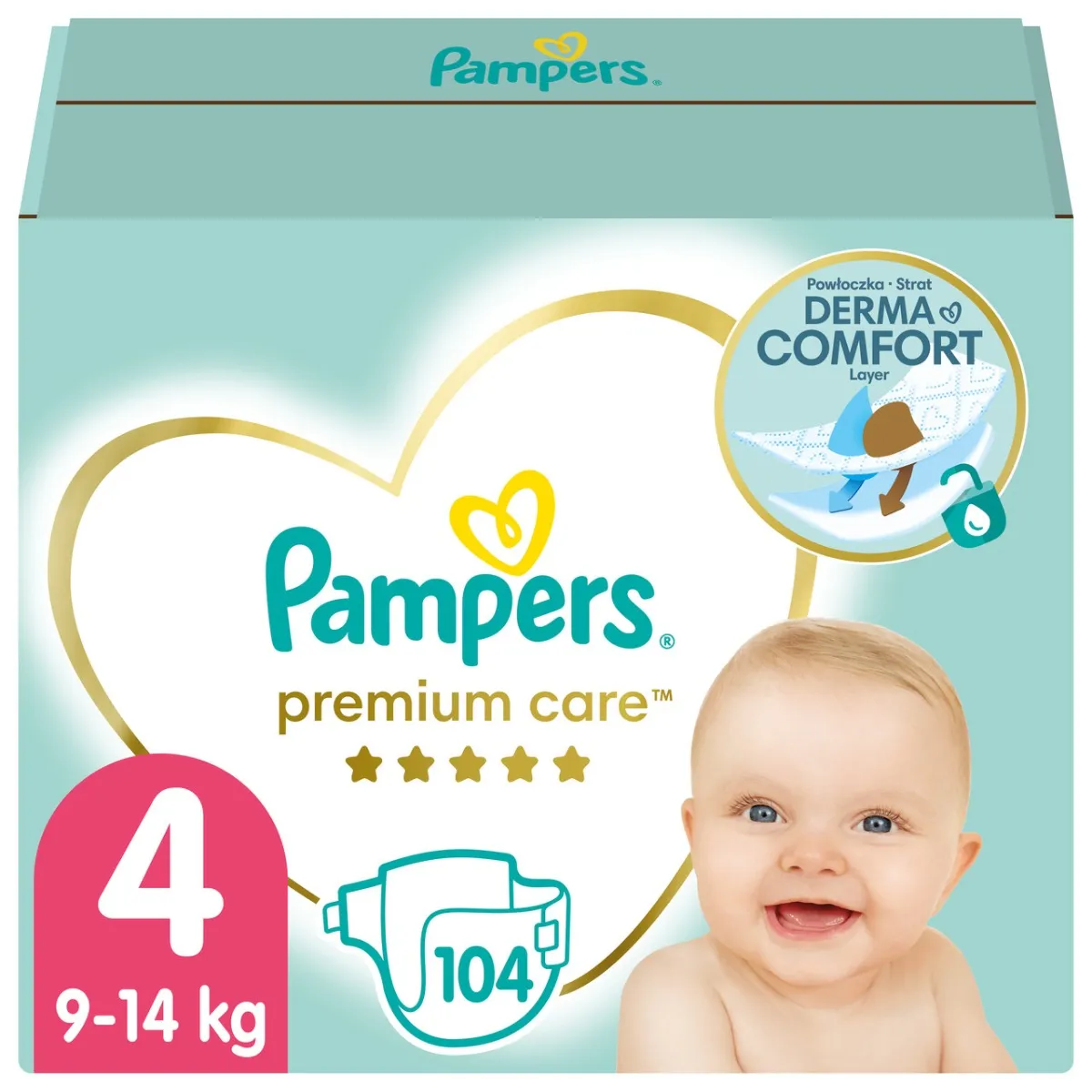 pampers 4 168 sztuk