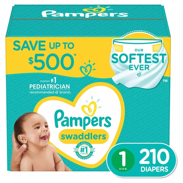 pampers swadlers 2