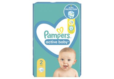 pieluchy pampers new baby dry 2 mini 100szt