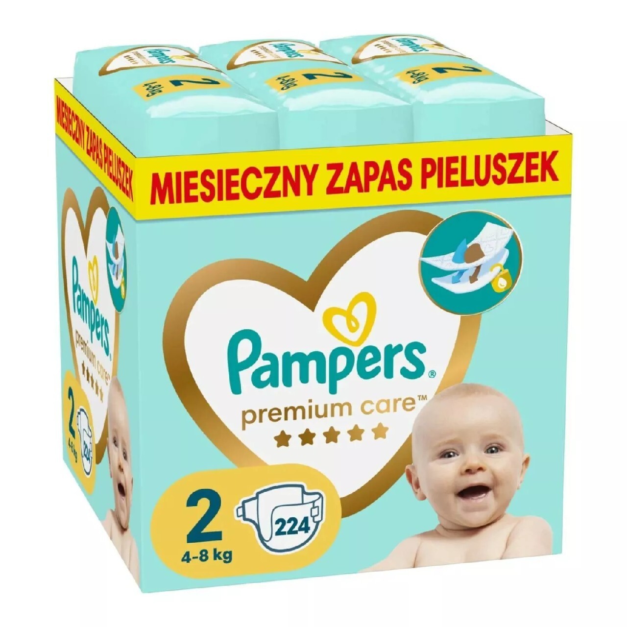 ile zuzylyscie pampers 3