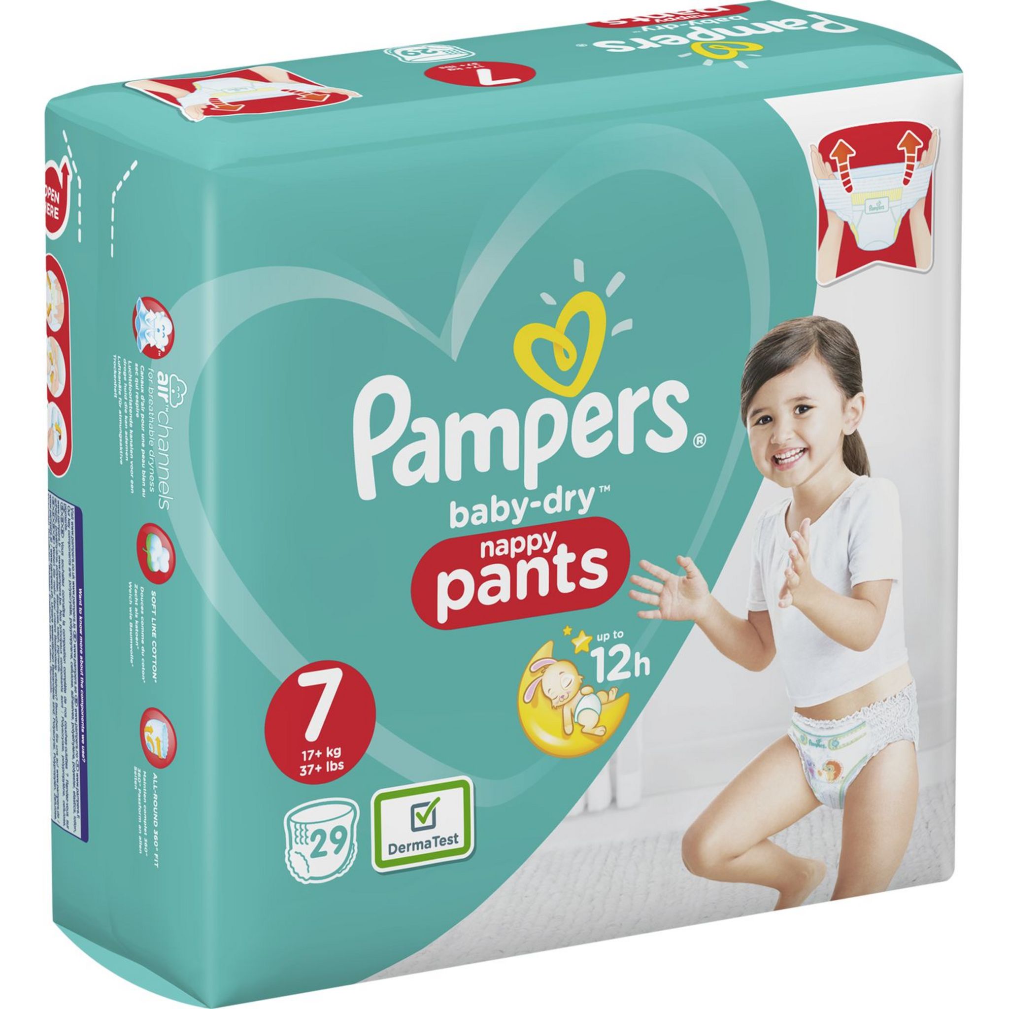 pampers pieluchomajtki splansers