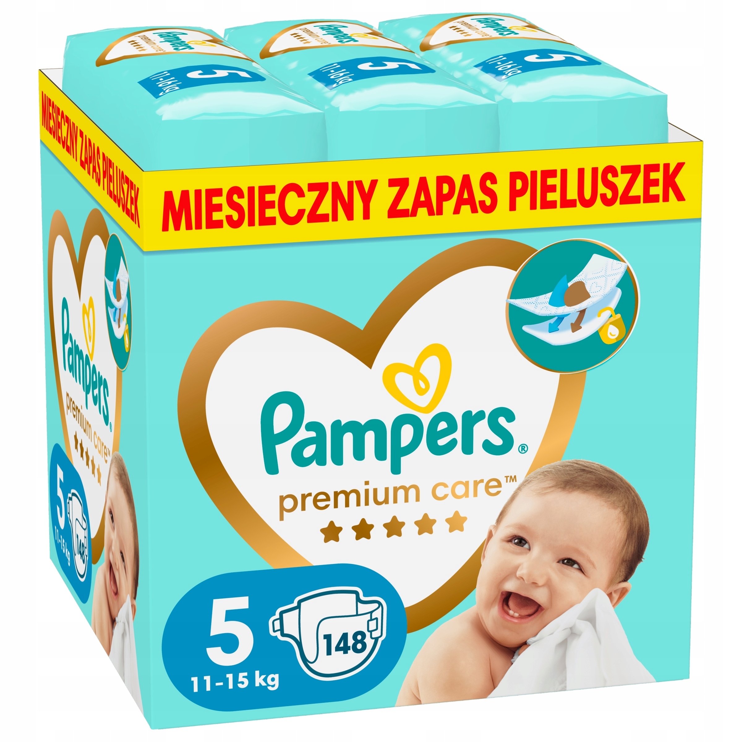 pieluchy pampers newborn