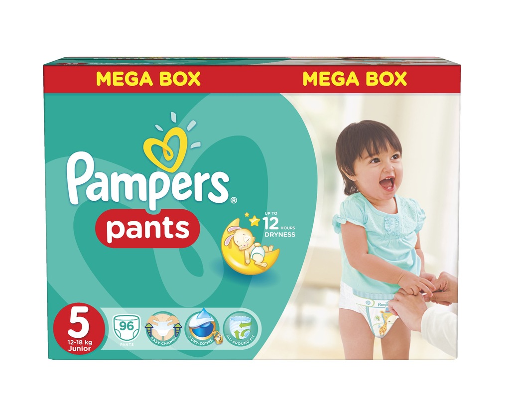 pampers pieluchomajtki midi