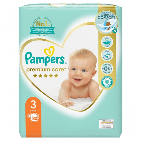 pampers pieluchy przedziały