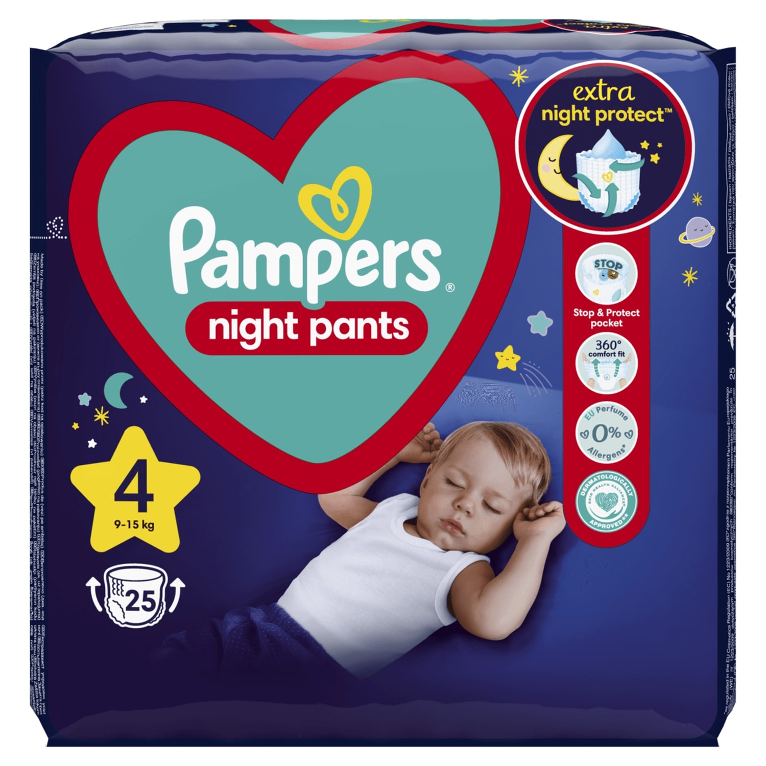 pieluchomajtki pampers care 4