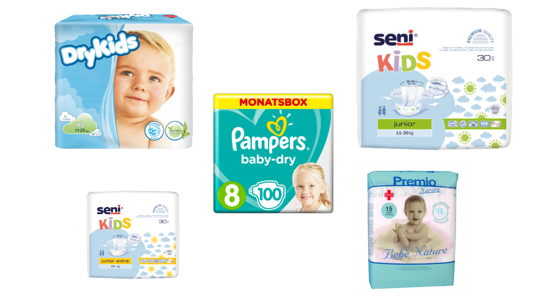 czym się rozni pampers procare od premium care