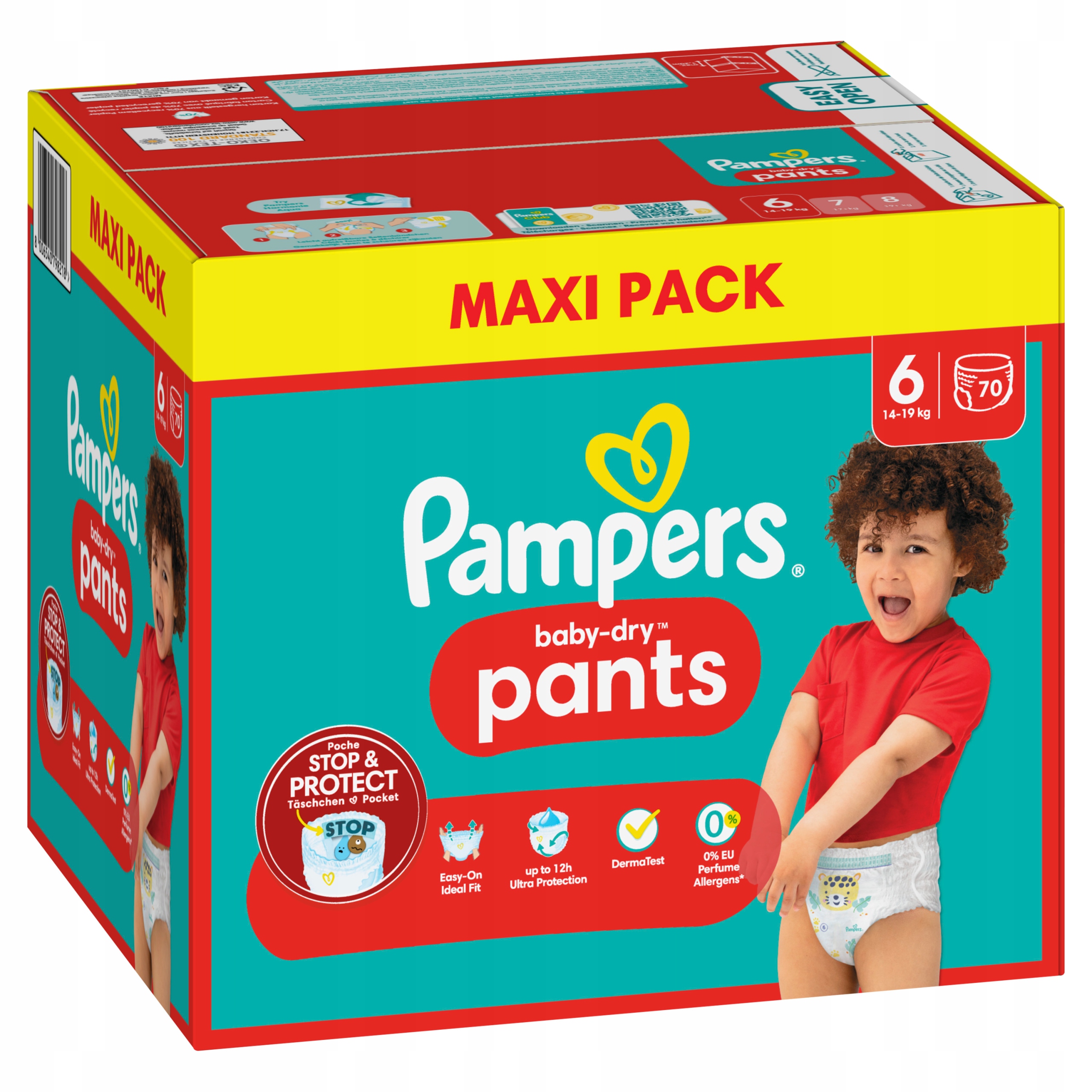 pampers 174szt