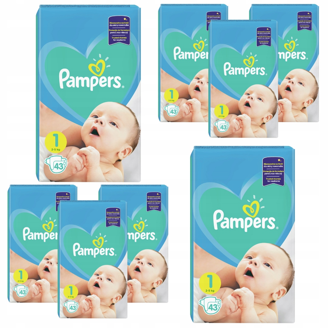 pampers pieluchomajtki duże