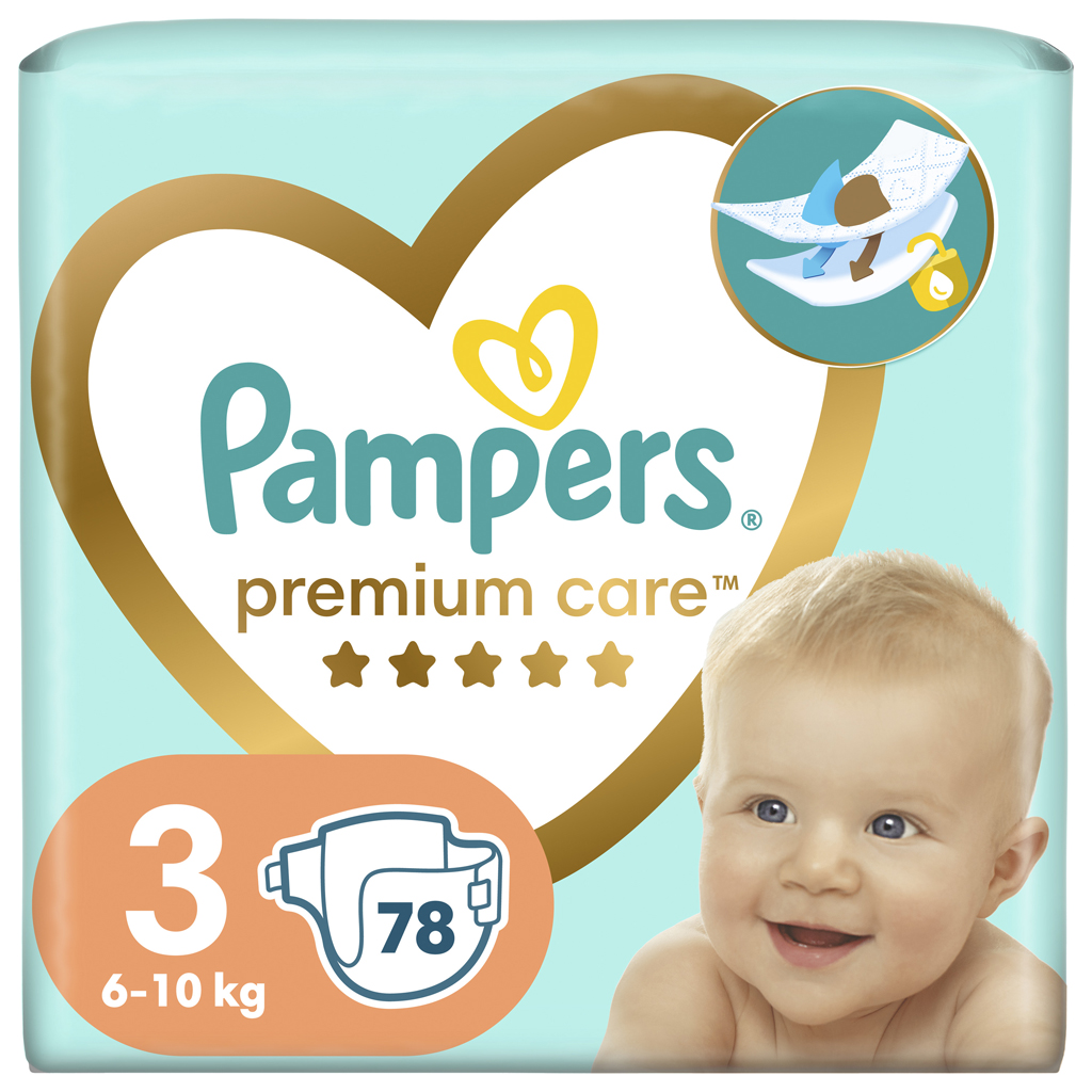 pampers w doniczce z kwiatkiem