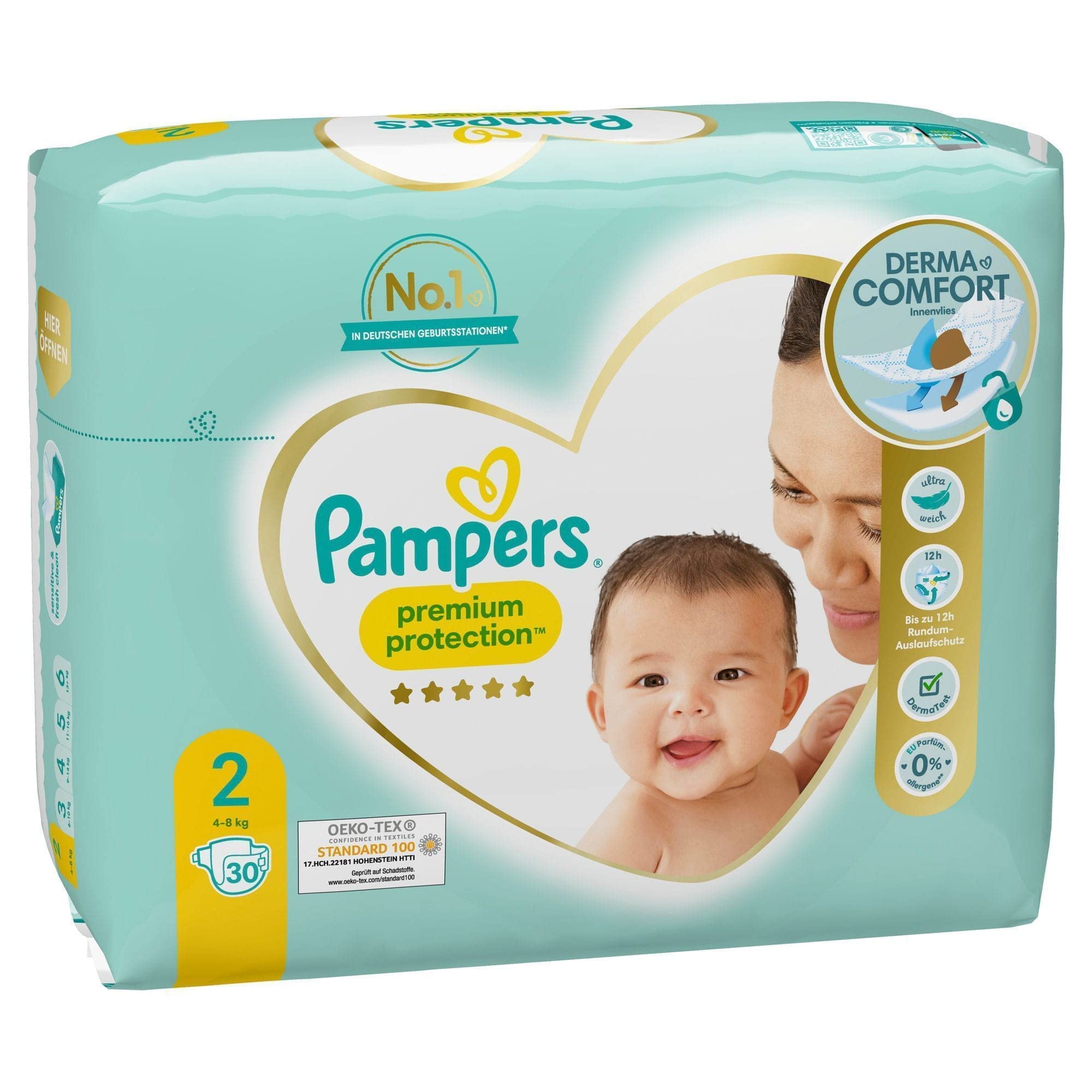 pampers new baby size 1 box