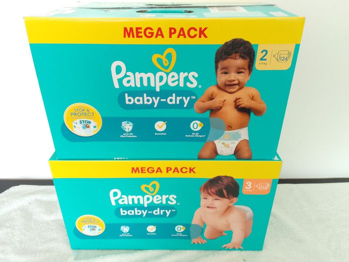 pieluchy pampers mega pack 4